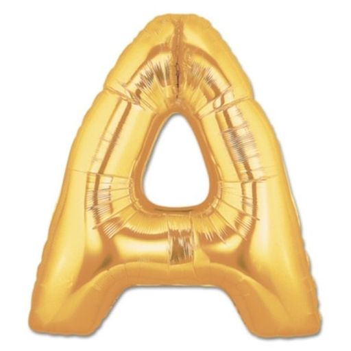 40'' GOLD HARF VE RAKAM BALONLAR(100CM)