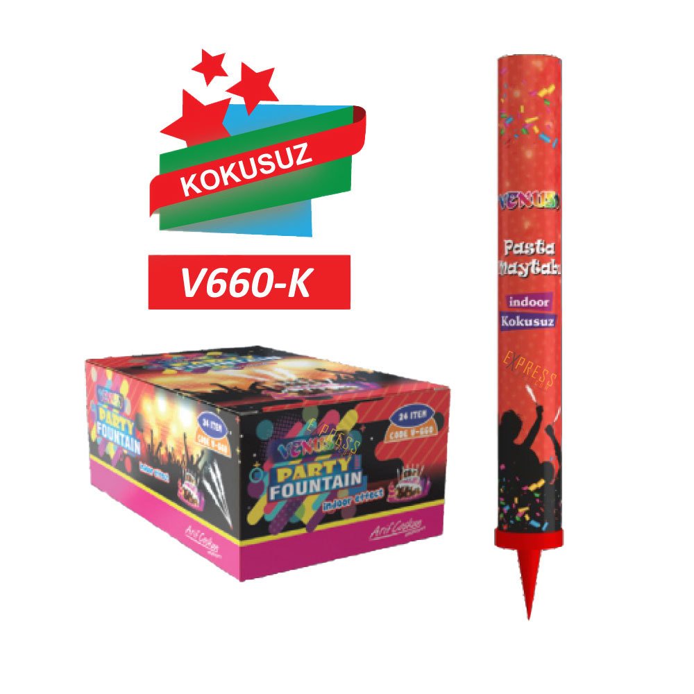 PASTA VOLKANI KOKUSUZ DUMANSIZ İÇ MEKAN 45 SANİYE (VENÜS)