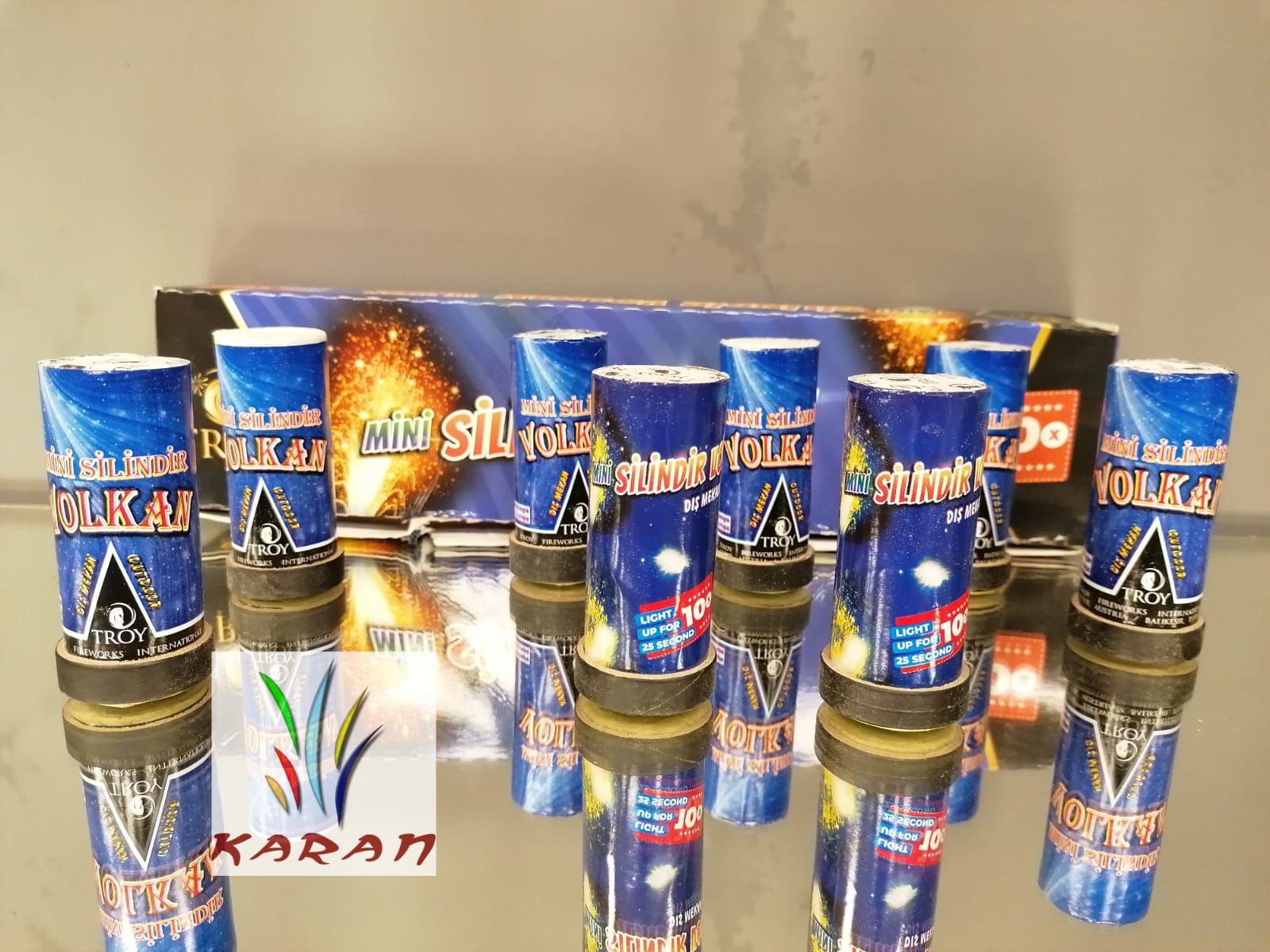 TROY 3'' DIŞ MEKAN SİLİNDİR VOLKAN 3 MT 30 SANİYE