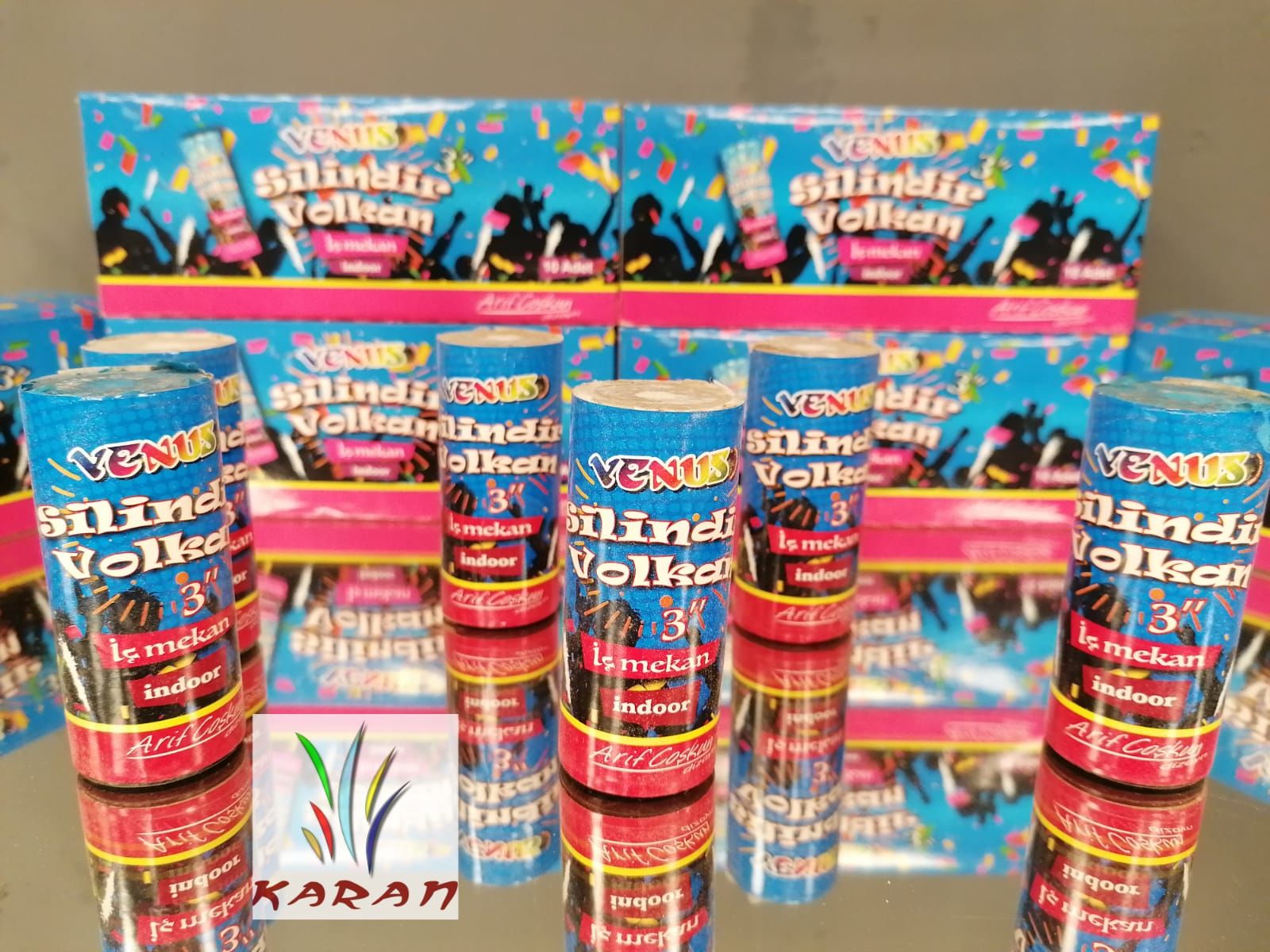 V-068 3'' SİLİNDİR İÇ MEKAN VOLKAN 3 MT 25 SANİYE